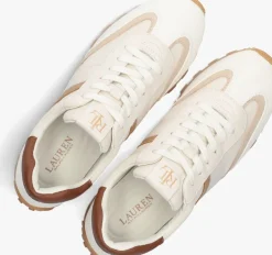 LAUREN RALPH LAUREN te lage sneakers dani low top lace wit Best