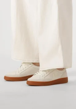 LAUREN RALPH LAUREN te lage sneakers hailey 6 low top lace wit Discount