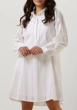LEVETE ROOM te mini jurk alaya 2 wit Outlet