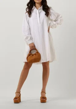 LEVETE ROOM te mini jurk alaya 2 wit Outlet