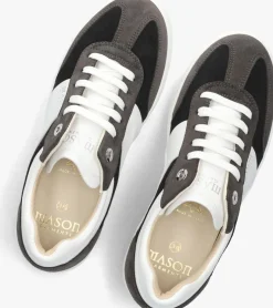 Mason Garments te lage sneakers napoli tradizionale wit