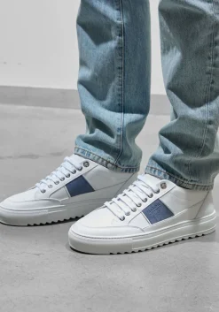 Mason Garments te lage sneakers tia sportiva wit