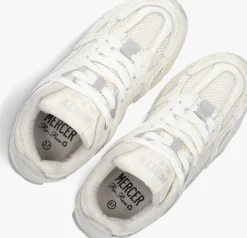 MERCER AMSTERDAM te lage sneakers the re-run vintage premium wit New