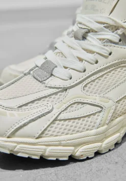 MERCER AMSTERDAM te lage sneakers the re-run vintage premium wit New