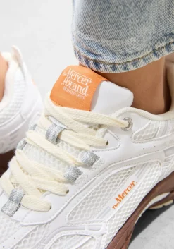 MERCER AMSTERDAM te lage sneakers the re-run grape wit Online