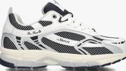 MERCER AMSTERDAM te lage sneakers the re-run white silver wit Hot
