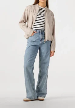 MOS MOSH te blouses mmpetra flair jacket wit New