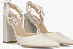 NOTRE-V te sandalen met hak 27105 wit