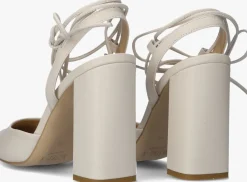 NOTRE-V te sandalen met hak 27105 wit