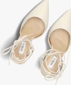 NOTRE-V te sandalen met hak 27105 wit