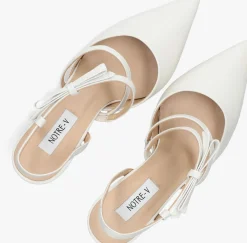 NOTRE-V te sandalen met hak 2722 wit Sale