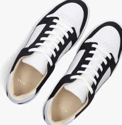 NUBIKK te lage sneakers basket court heren wit Clearance