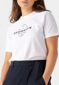 PENN & INK te t-shirt t-shirt print wit New