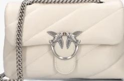 PINKO te schoudertas love puff classic wit Clearance