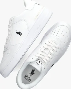 POLO RALPH LAUREN te lage sneakers masters court low top wit New