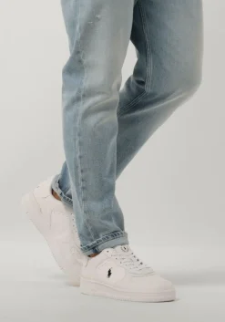 POLO RALPH LAUREN te lage sneakers masters court low top wit New