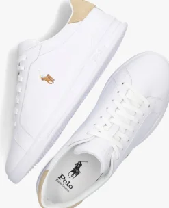 POLO RALPH LAUREN te lage sneakers hrt ct ii wit Outlet