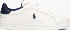 POLO RALPH LAUREN te lage sneakers heritage court ii wit New