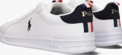 POLO RALPH LAUREN te lage sneakers hrt court ii wit Discount