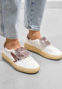 PURAAI te lage sneakers 4.05 polly tab wit Sale