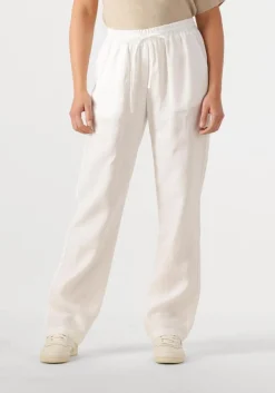 RESORT FINEST te pantalon linen pants wit Best