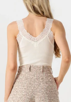 ROSEMUNDE te top bernadine sl regular v-neck top wit New