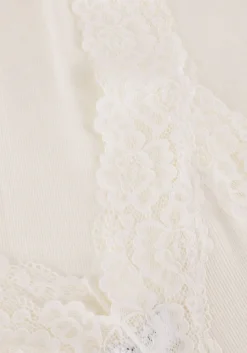 ROSEMUNDE te top bernadine sl regular v-neck top wit New