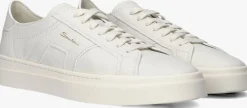 SANTONI te lage sneakers dbs wit New