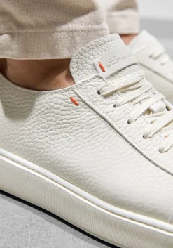 SANTONI te sneakers biking wit Outlet