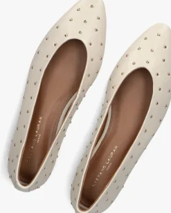 STEFANO LAURAN te ballerina's x1417 wit Outlet