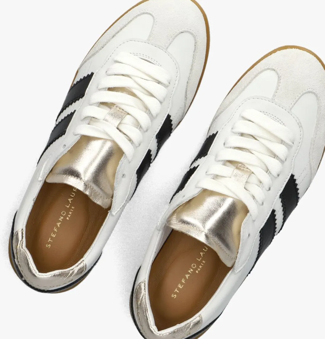 STEFANO LAURAN te lage sneakers 1white101 wit Hot
