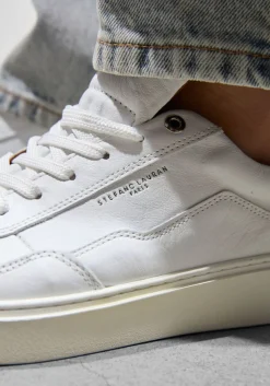 STEFANO LAURAN te lage sneakers lj2501 wit Outlet