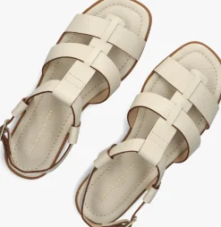 STEFANO LAURAN te platte sandalen 24200 wit