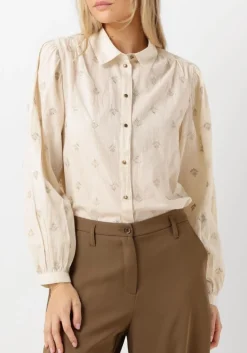 SUMMUM te blouses blouse scattered embro solid wit Clearance