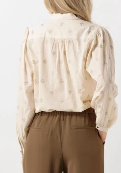 SUMMUM te blouses blouse scattered embro solid wit Clearance