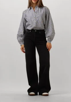 SUMMUM te blouses blouse scattered embrostripe wit