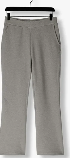 SUMMUM te wijde broek wide leg pants new waffle wit Hot