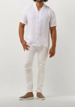 THE GOODPEOPLE te casual overhemd sun wit