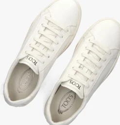 TOD'S te lage sneakers allacciata cassetta 04l wit Online
