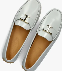 TOD'S te mocassins gomma 10l mocassino wit New