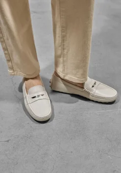 TOD'S te mocassins gommino 22l baffo metallo wit Discount