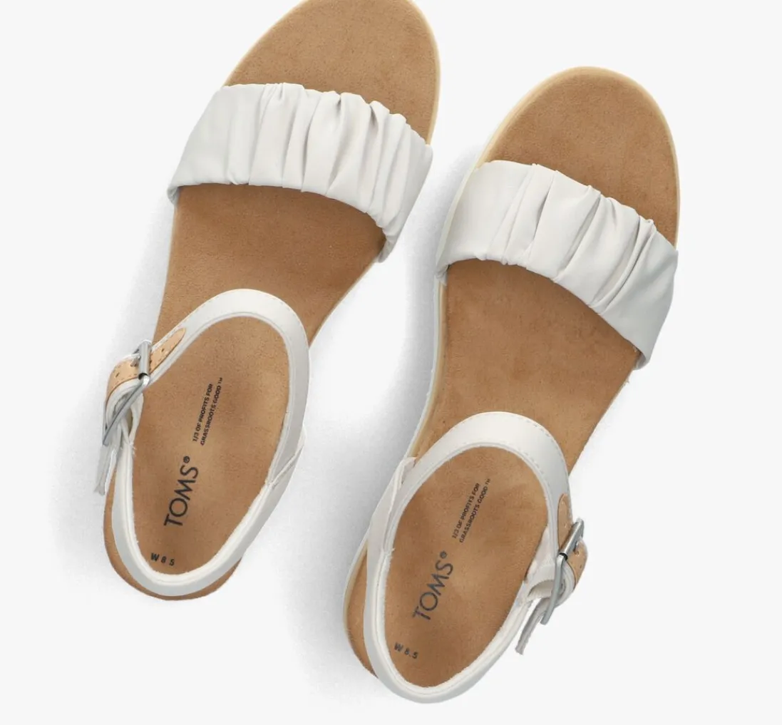 TOMS te sandalen met hak diana.1 wit Hot