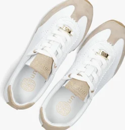 UNISA te lage sneakers dara wit