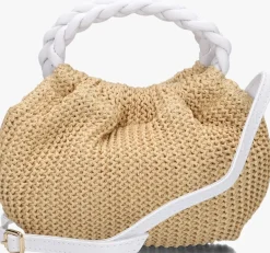 UNISA te schoudertas zameli wit Clearance