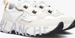 VOILE BLANCHE te lage sneakers club105 wit Sale