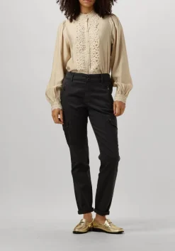 AAIKO blouses isalee uni vis 483 zand New