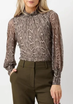 BEAUMONT blouses jazz top zand Discount