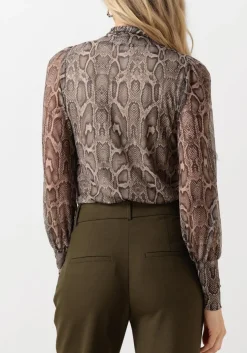 BEAUMONT blouses jazz top zand Discount