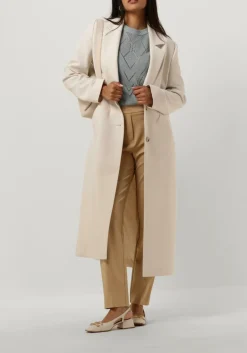 BEAUMONT flared broek charlie zand Outlet