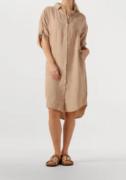 BELLAMY midi jurk fay zand Outlet